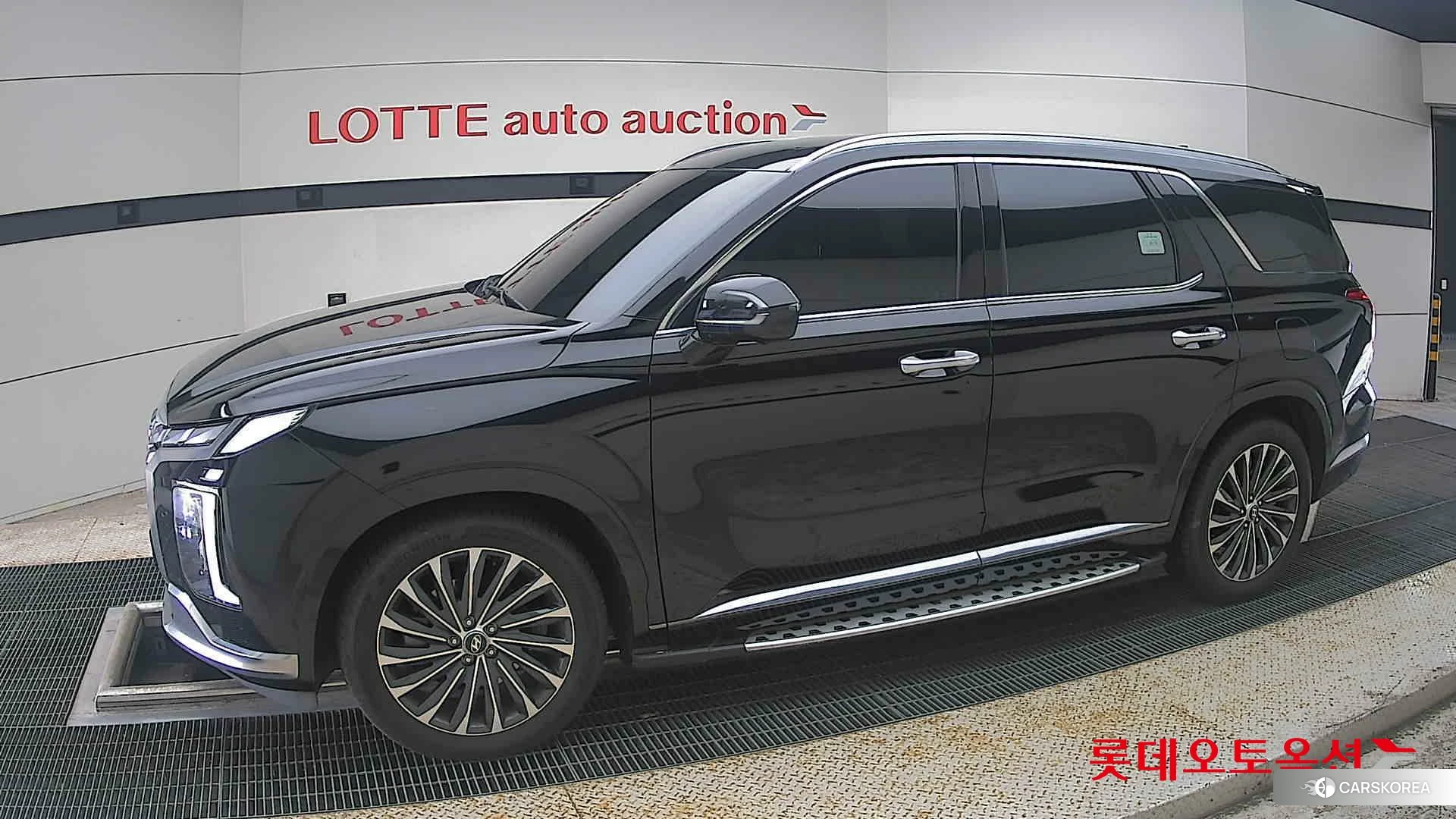 Hyundai Palisade 2023 Abyss Black Pearl из Кореи, фото 3