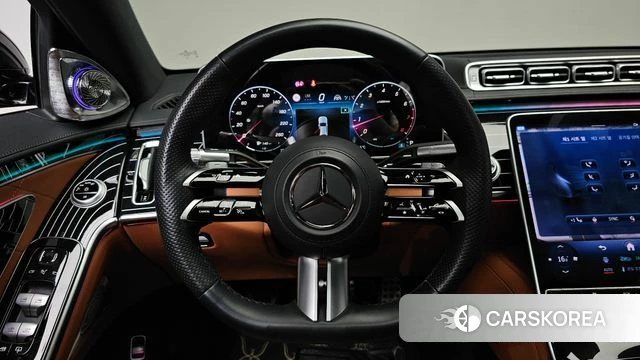 Mercedes-Benz S-Class W223 2024 Коричневый из Кореи, фото 3