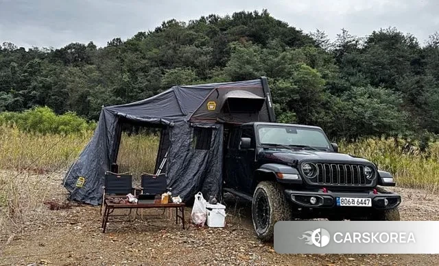 Jeep Gladiator (JT) 2022 Черный из Кореи, фото 3