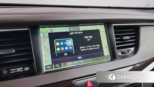 Kia Come New K7 2018 Серый из Кореи, фото 3