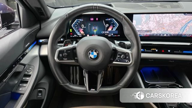 BMW 5 Series (G60) 2024 Черный из Кореи, фото 3
