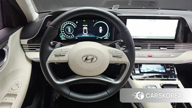 Hyundai The New Grandeur IG Hybrid 2022 Черный из Кореи, фото 3