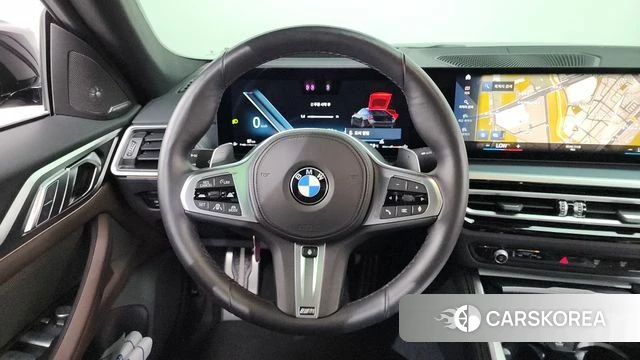 BMW 4 Series (G22) 2023 Черный из Кореи, фото 3