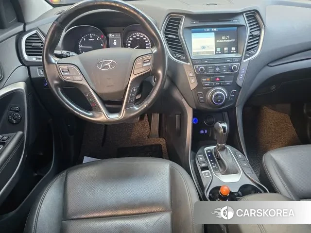 Hyundai Santa Fe The Prime 2018 Синий из Кореи, фото 3