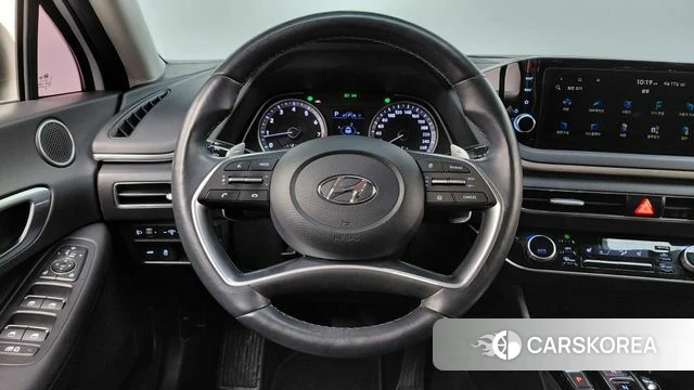 Hyundai Sonata (DN8) 2021 Белый из Кореи, фото 3