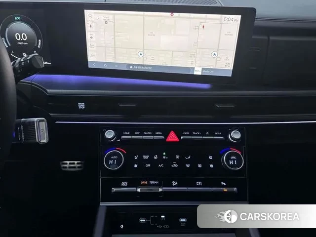 Hyundai Santa Fe (MX5) 2025 Черный из Кореи, фото 3