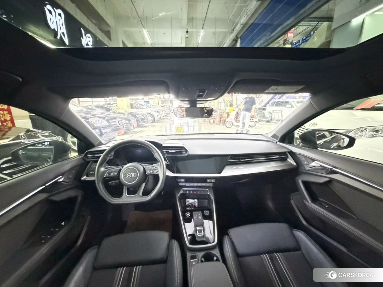 Audi A3 2023 Зеленый из Китая, фото 3