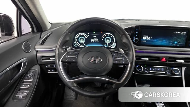 Hyundai Sonata (DN8) 2021 Белый из Кореи, фото 3
