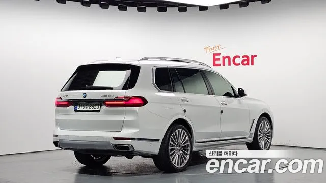 BMW X7 (G07) 2021 Белый из Кореи, фото 3