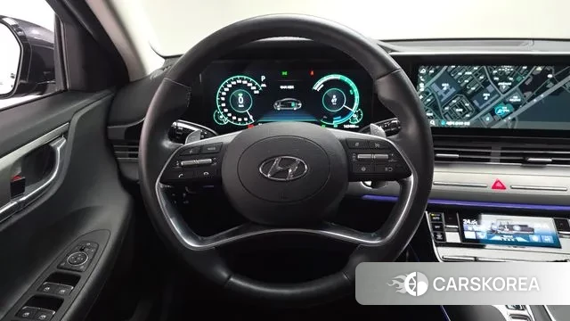 Hyundai The New Grandeur IG Hybrid 2020 Серый из Кореи, фото 3