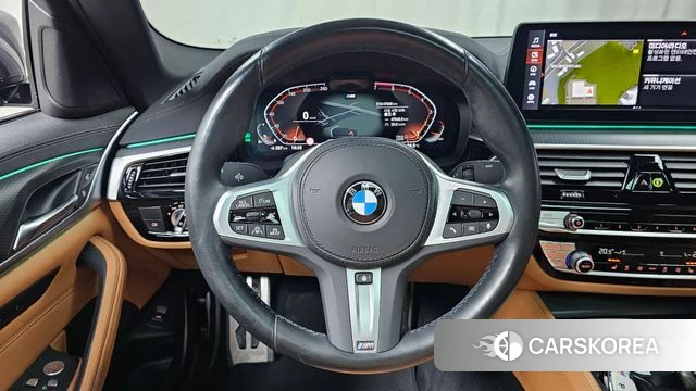 BMW 5 Series (G30) 2022 Серый из Кореи, фото 3