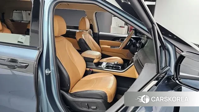 Kia Carnival 4th generation 2021 Небесно-голубой из Кореи, фото 3