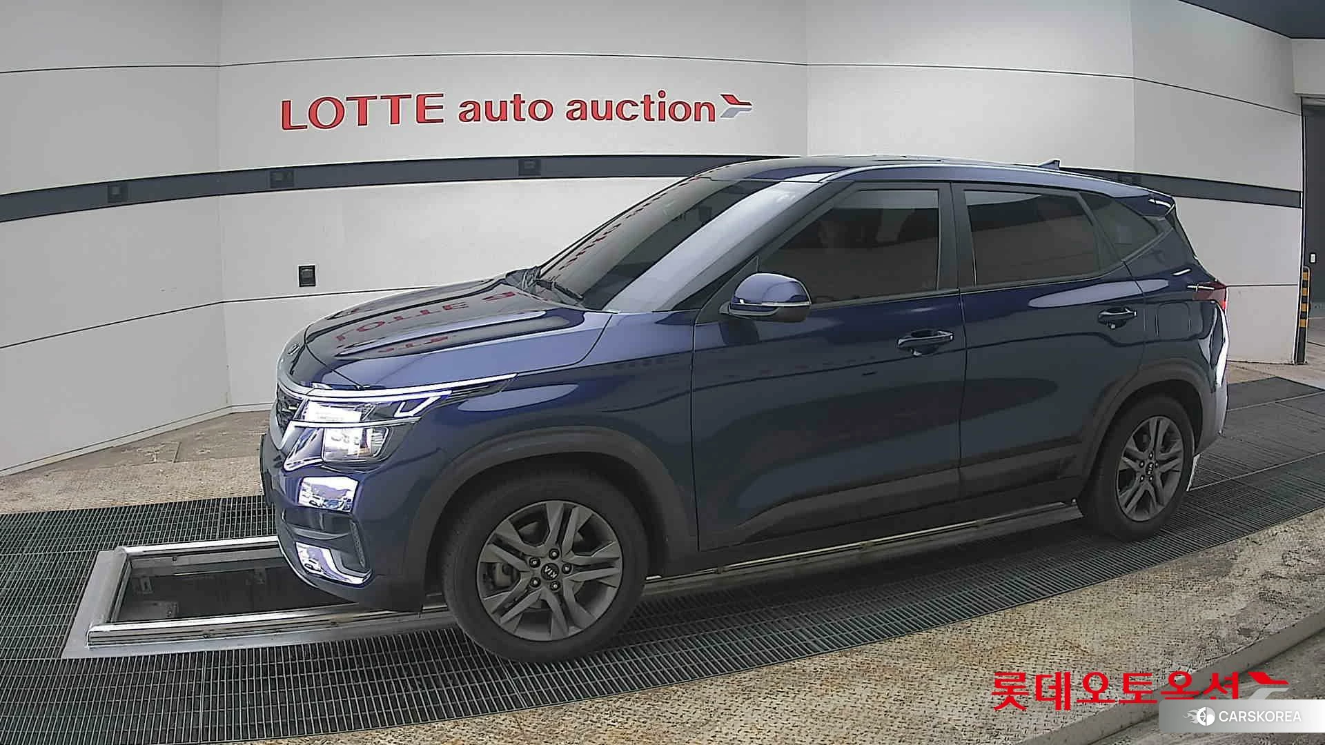 Kia Seltos 2022 Dark Ocean Blue из Кореи, фото 3