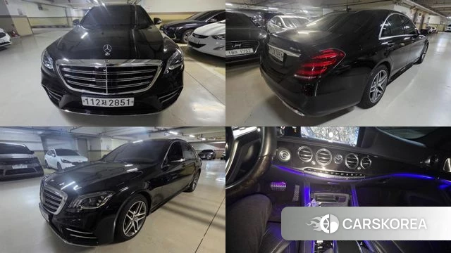 Mercedes-Benz S-Class W222 2019 Черный из Кореи, фото 3