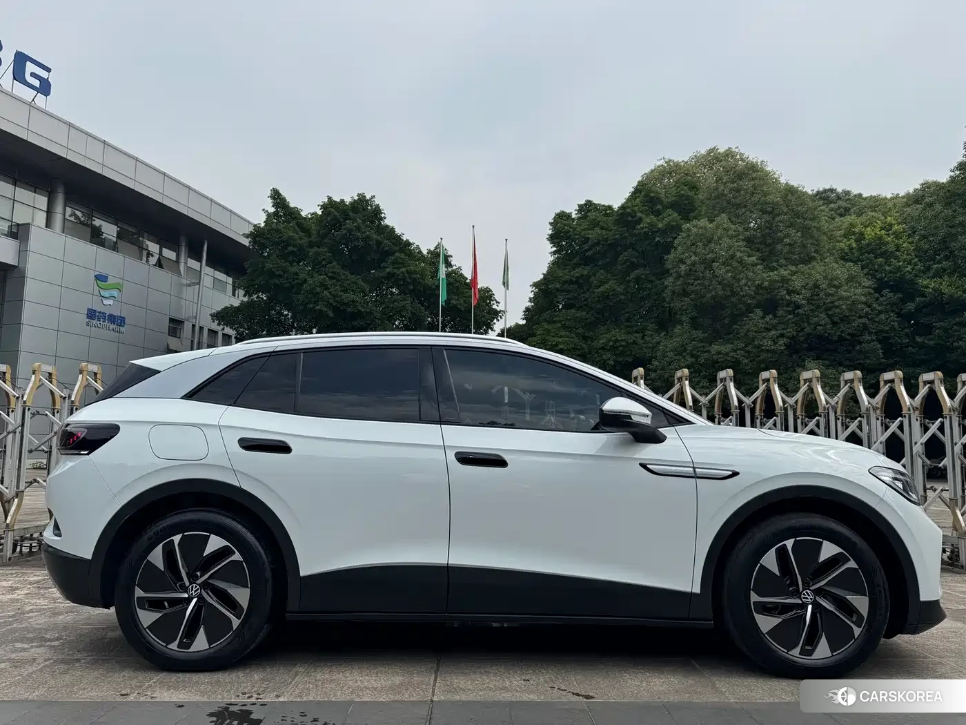 Volkswagen ID.4 CROZZ 2024 Белый из Китая, фото 3