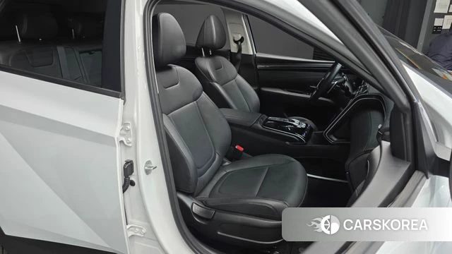 Hyundai Tucson Hybrid (NX4) 2022 Белый из Кореи, фото 3