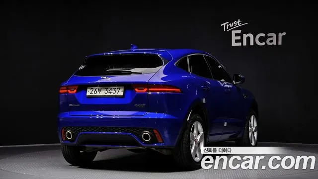 Jaguar E-PACE 2018 Синий из Кореи, фото 3