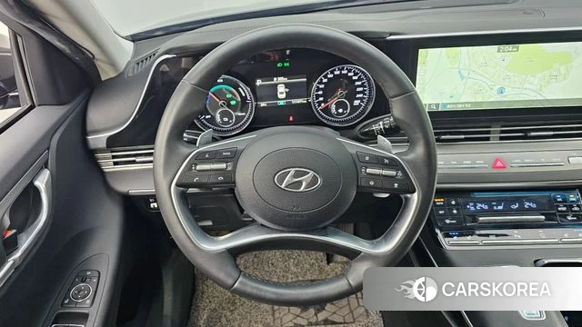 Hyundai The New Grandeur IG Hybrid 2022 Серый из Кореи, фото 3