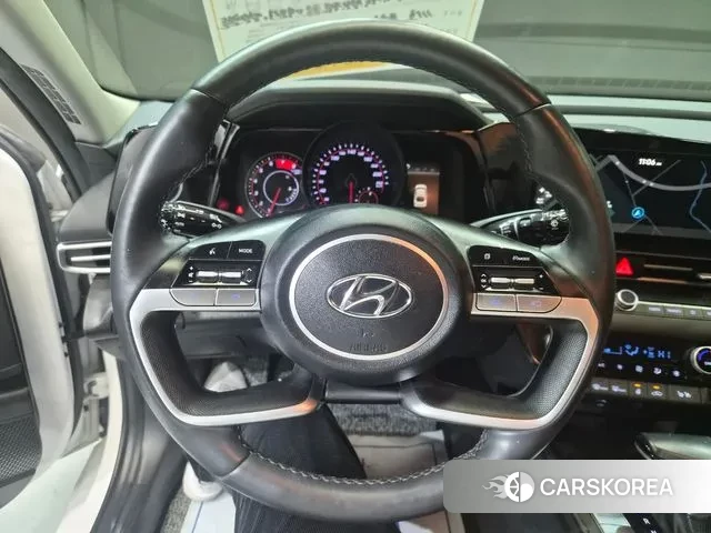 Hyundai Avante (CN7) 2022 Белый из Кореи, фото 3