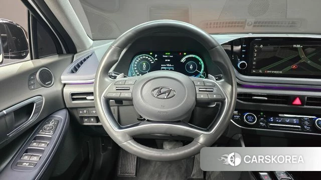 Hyundai Sonata Hybrid (DN8) 2019 Белый из Кореи, фото 3