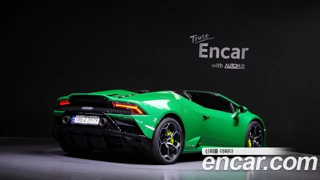 Lamborghini Huracan 2023 Зеленый из Кореи, фото 3