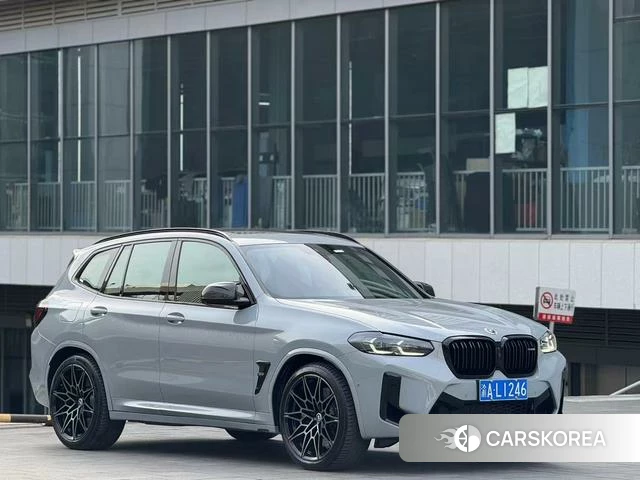 BMW X3 M 2022 Серебристо-серый из Китая, фото 3