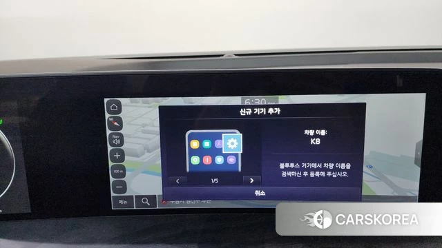 Kia K8 Hybrid 2021 Черный из Кореи, фото 3