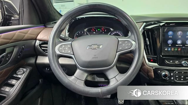 Chevrolet (GM Daewoo) Traverse 2021 Черный из Кореи, фото 3