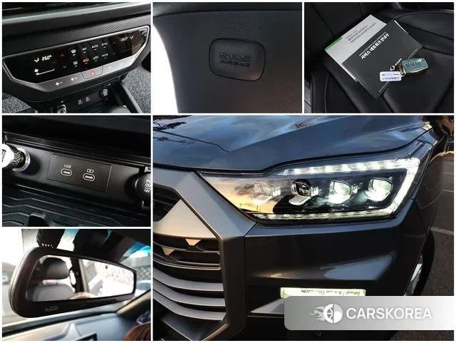 Ssangyong The New Rexton Sport 2024 Серый из Кореи, фото 3