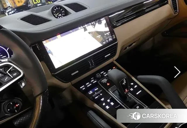 Porsche Cayenne (PO536) 2021 Синий из Кореи, фото 3