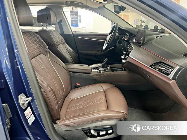 BMW 5 Series (G30) 2021 Синий из Кореи, фото 3