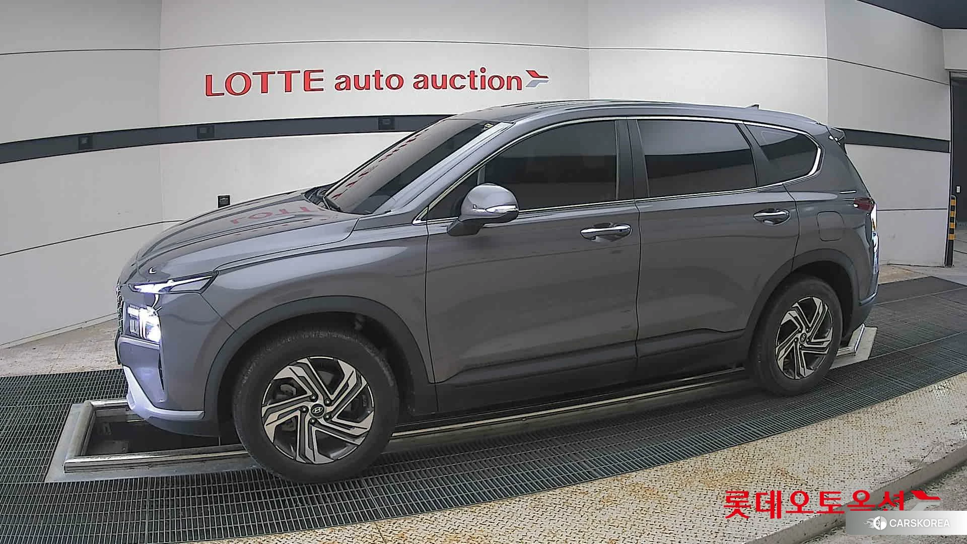 Hyundai Santa Fe 2022 Magnetic Grey Metallic из Кореи, фото 3