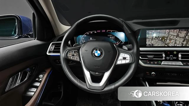 BMW 3 Series (G20) 2022 Синий из Кореи, фото 3