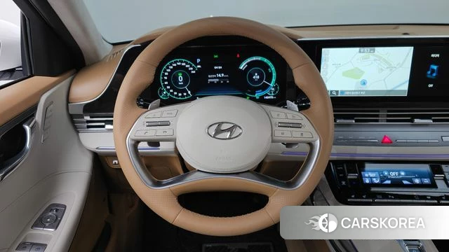 Hyundai The New Grandeur IG Hybrid 2020 Белый из Кореи, фото 3