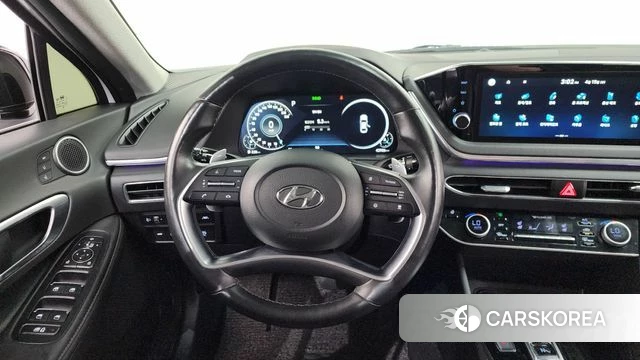 Hyundai Sonata (DN8) 2022 Белый из Кореи, фото 3