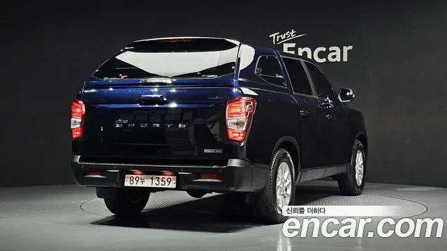 Ssangyong Rexton Sports 2020 Синий из Кореи, фото 3