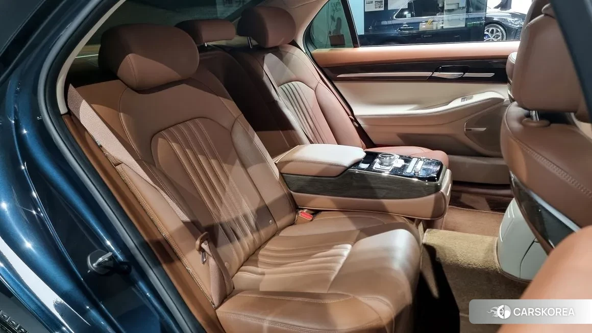 Genesis G90 2021 Темно-зеленый из Кореи, фото 3