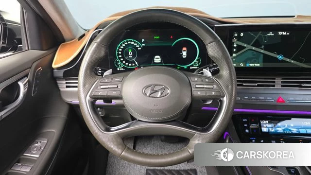Hyundai The New Grandeur IG Hybrid 2020 Черный из Кореи, фото 3