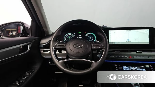 Hyundai The New Grandeur IG Hybrid 2022 Черный из Кореи, фото 3