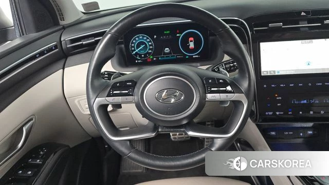 Hyundai Tucson Hybrid (NX4) 2021 Серый из Кореи, фото 3