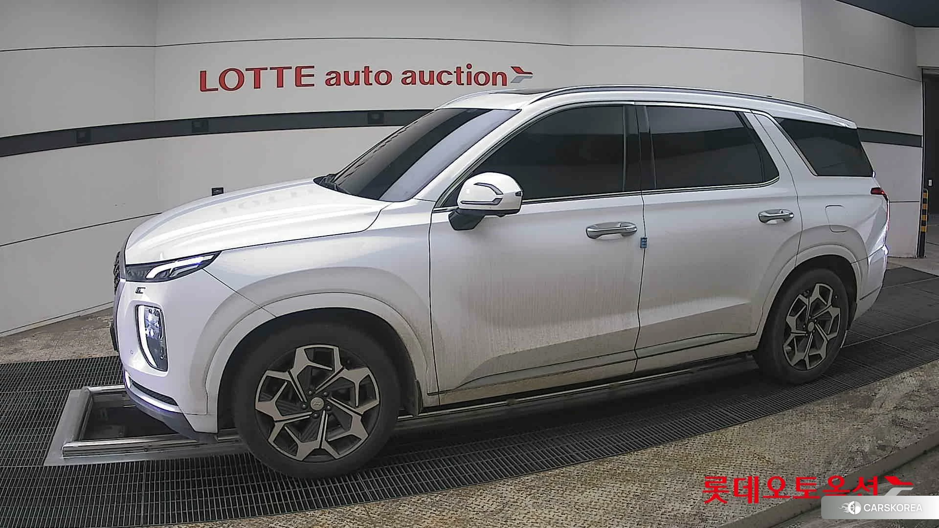 Hyundai Palisade 2022 Creamy White Pearl (optional) из Кореи, фото 3