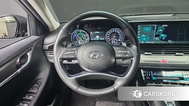Hyundai The New Grandeur IG Hybrid 2021 Серый из Кореи, фото 3