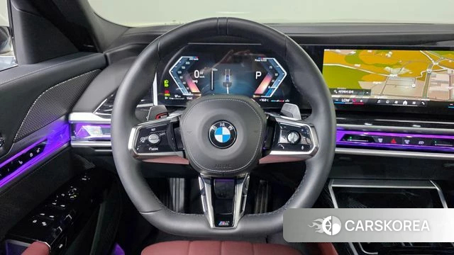 BMW 7 Series (G70) 2025 Черный из Кореи, фото 3