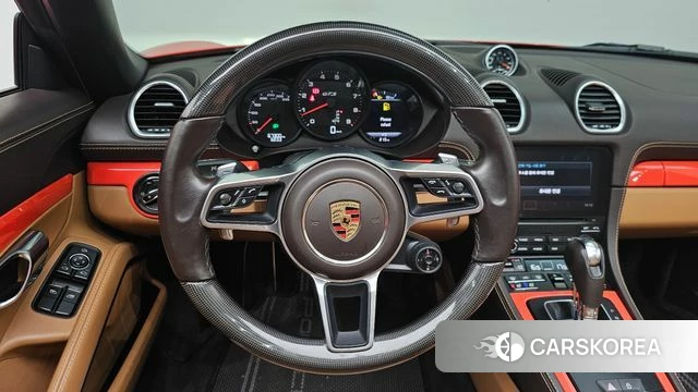 Porsche 718 Boxster 2021 Оранжевый из Кореи, фото 3