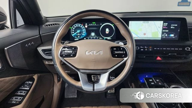 Kia K8 Hybrid 2022 Черный из Кореи, фото 3