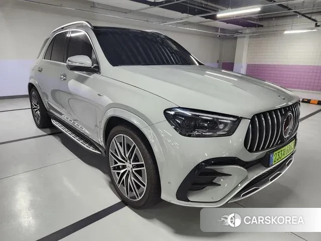 Mercedes-Benz GLE-Class W167 2024 Серебристо-серый из Кореи, фото 3