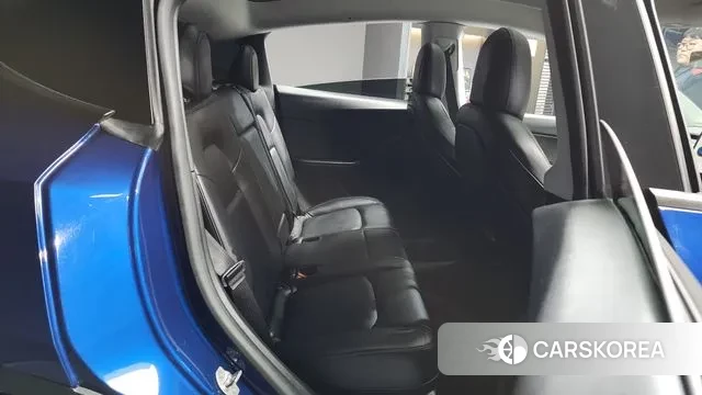 Tesla Model Y 2021 Синий из Кореи, фото 3