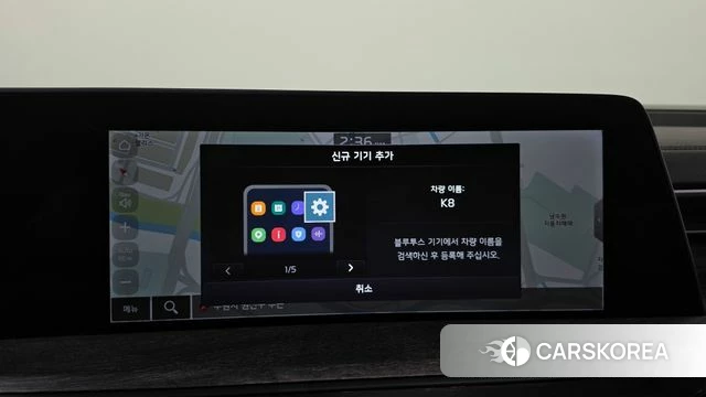 Kia K8 2021 Темно-зеленый из Кореи, фото 3