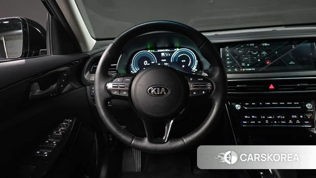 Kia K7 Premier Hybrid 2021 Черный из Кореи, фото 3