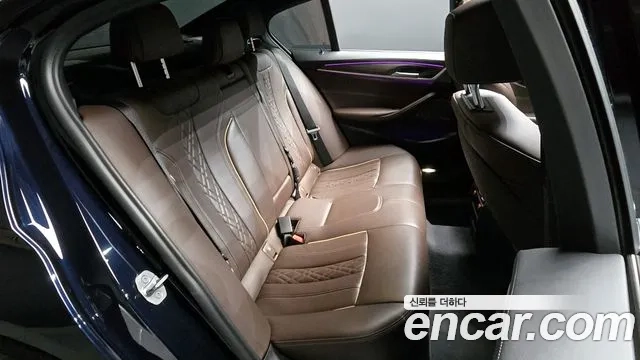 BMW 5 Series (G30) 2020 Черный из Кореи, фото 3